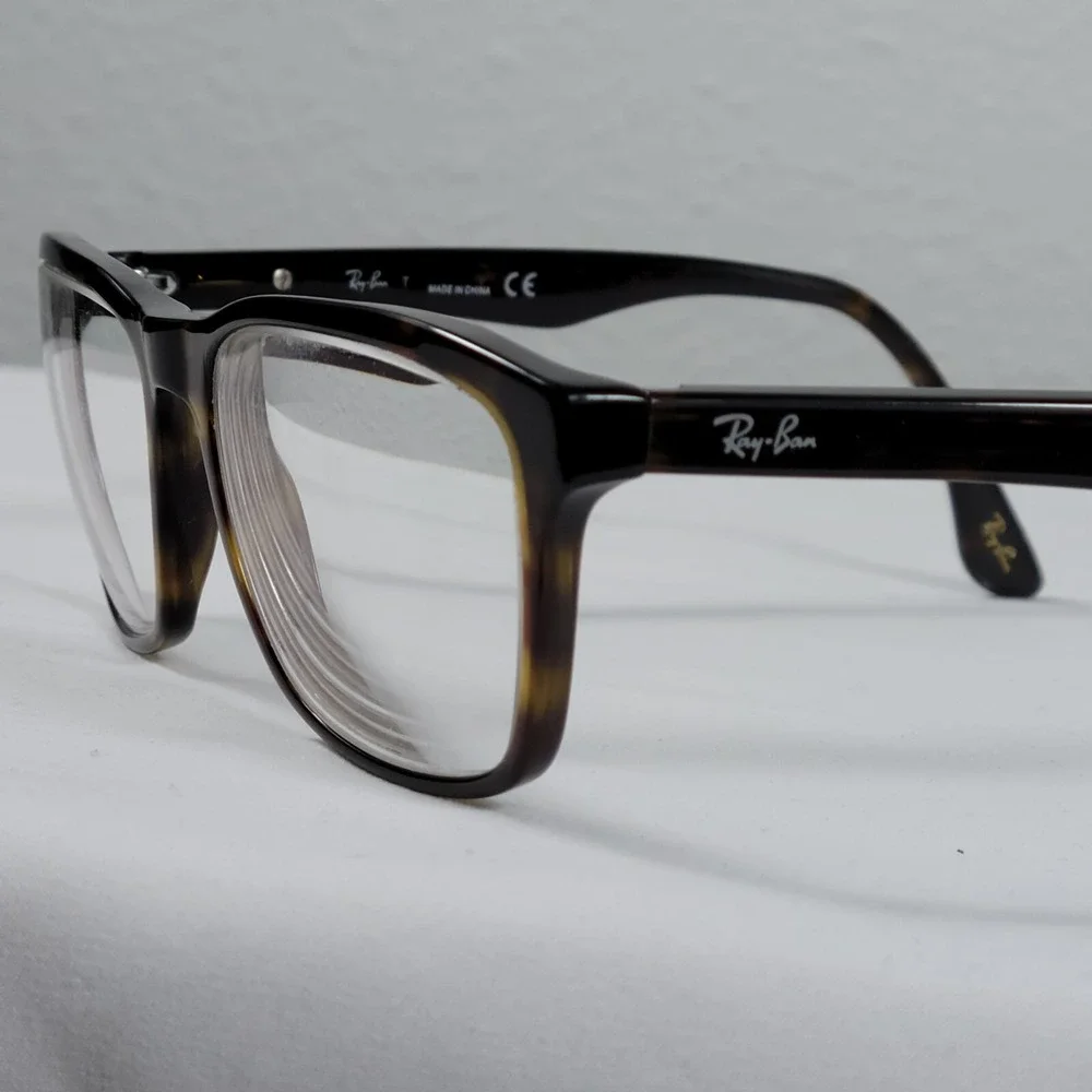Ray Ban Eyeglasses RB5279 2012 55-18 Polished Dark Havana Frames ONLY READ